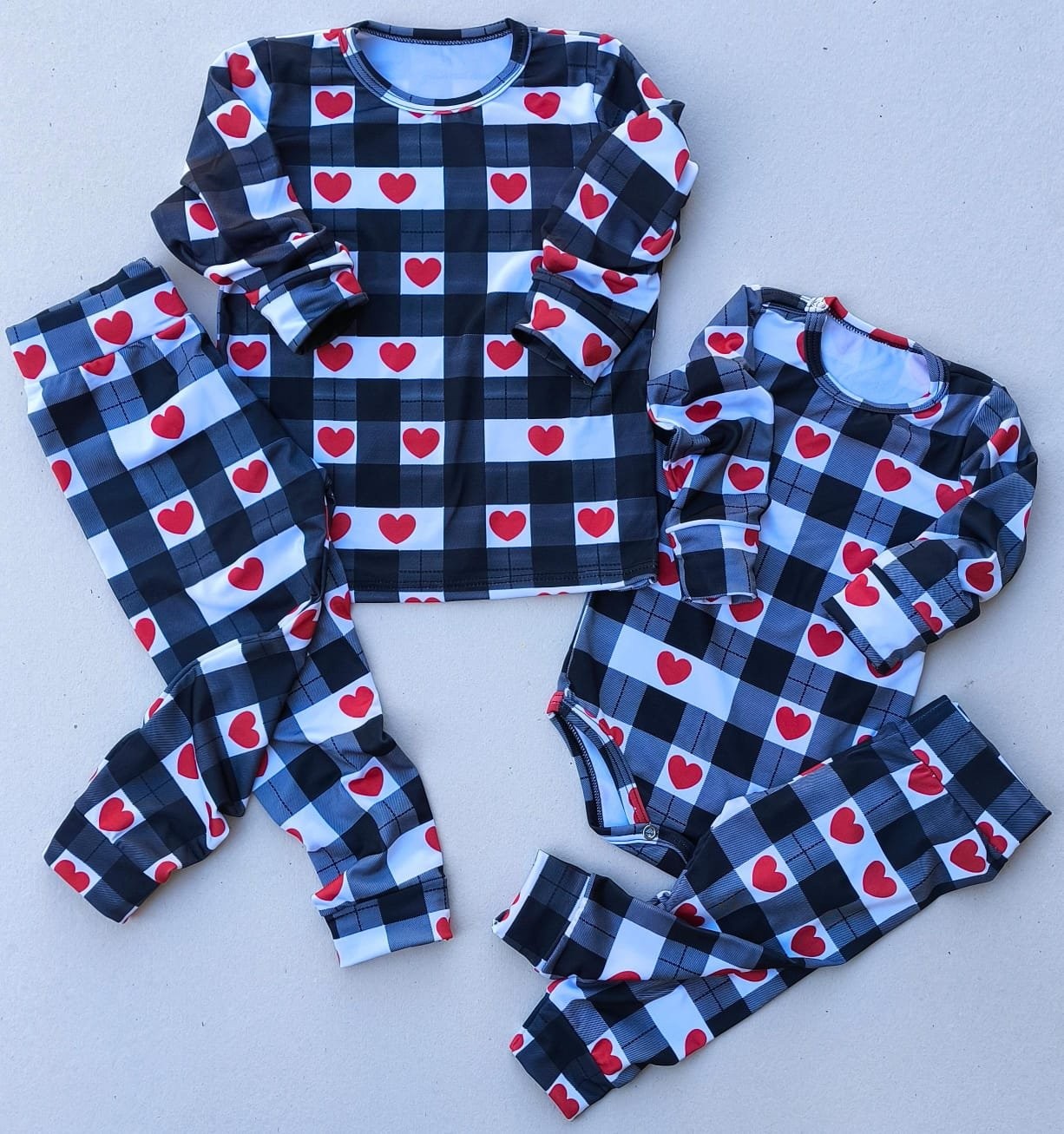 CONJUNTO TÉRMICO CORAÇÕES BLACK
