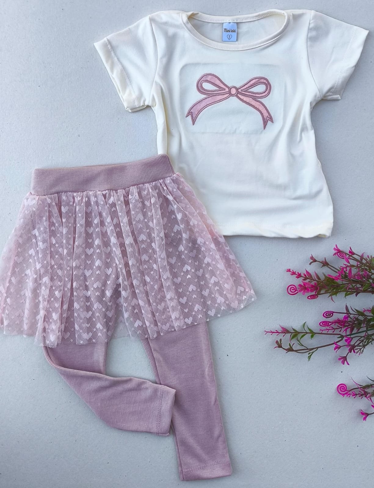 CONJUNTO LAÇO TULE