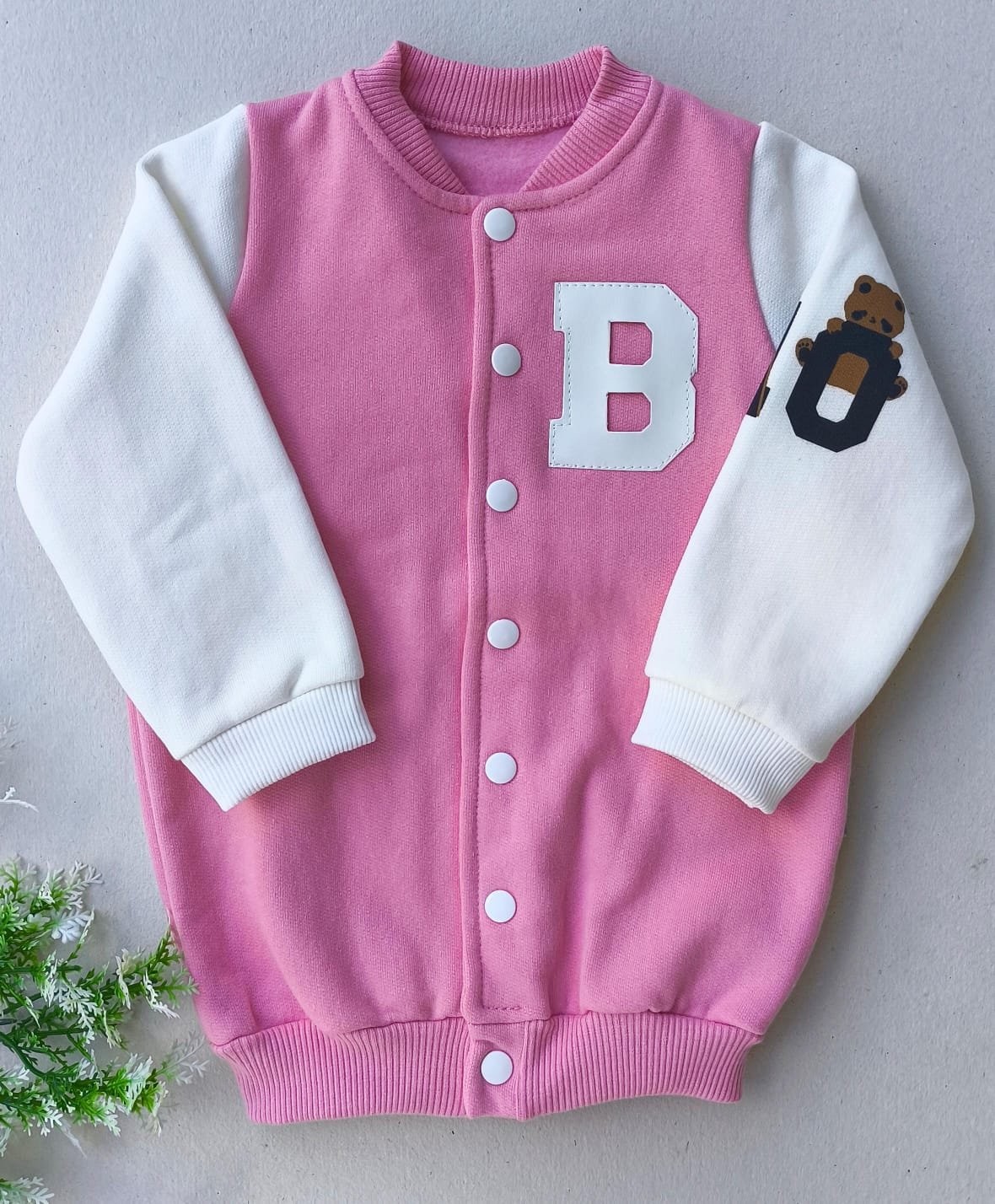 JAQUETA COLLEGE ROSA