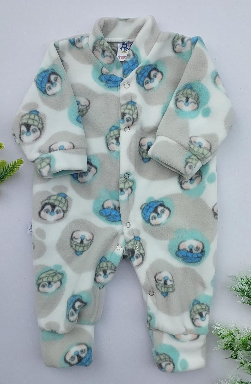 MACACÃO SOFT TÉRMICO PINGUINS