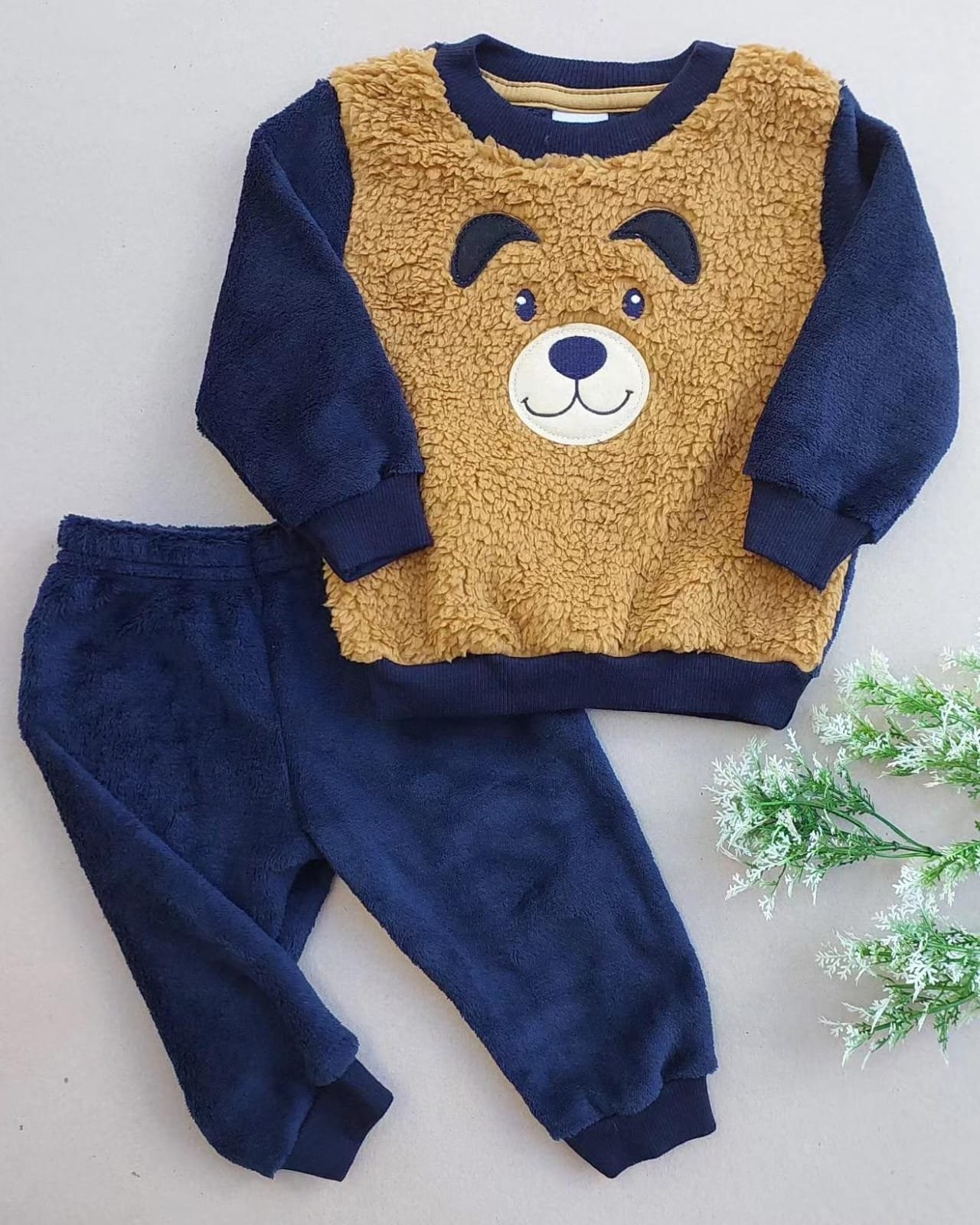 CONJUNTO URSO EM PLUSH COM TED