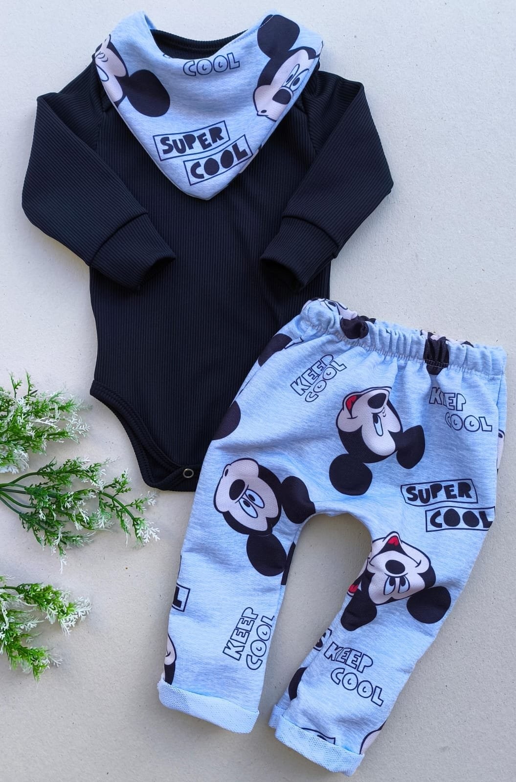 CONJUNTO MICKEY BLACK