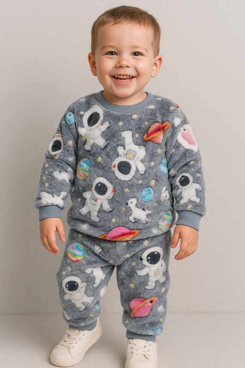CONJUNTO ASTRONAUTA BRILHA NO ESCURO