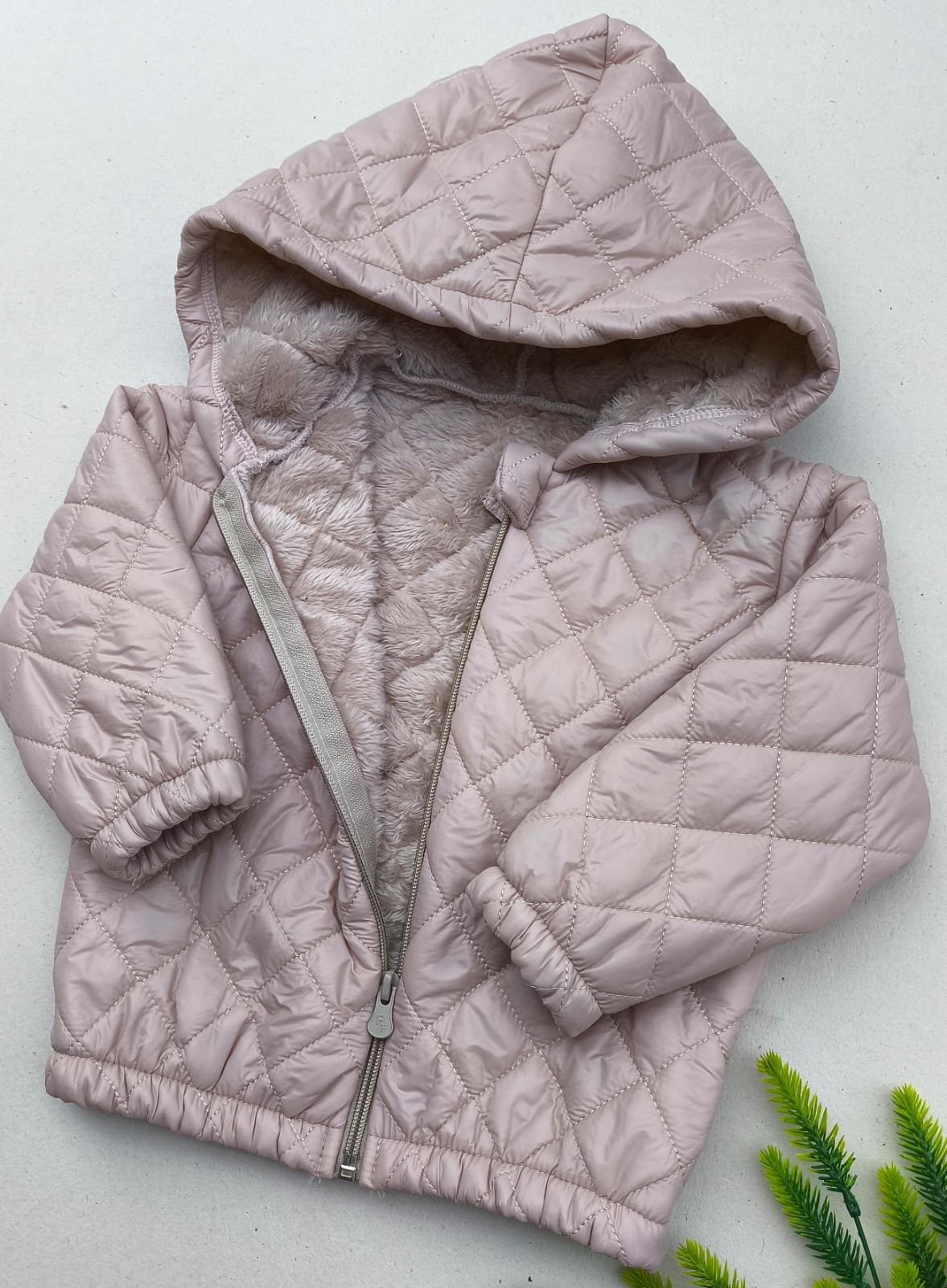 JAQUETA PUFFER BEGE