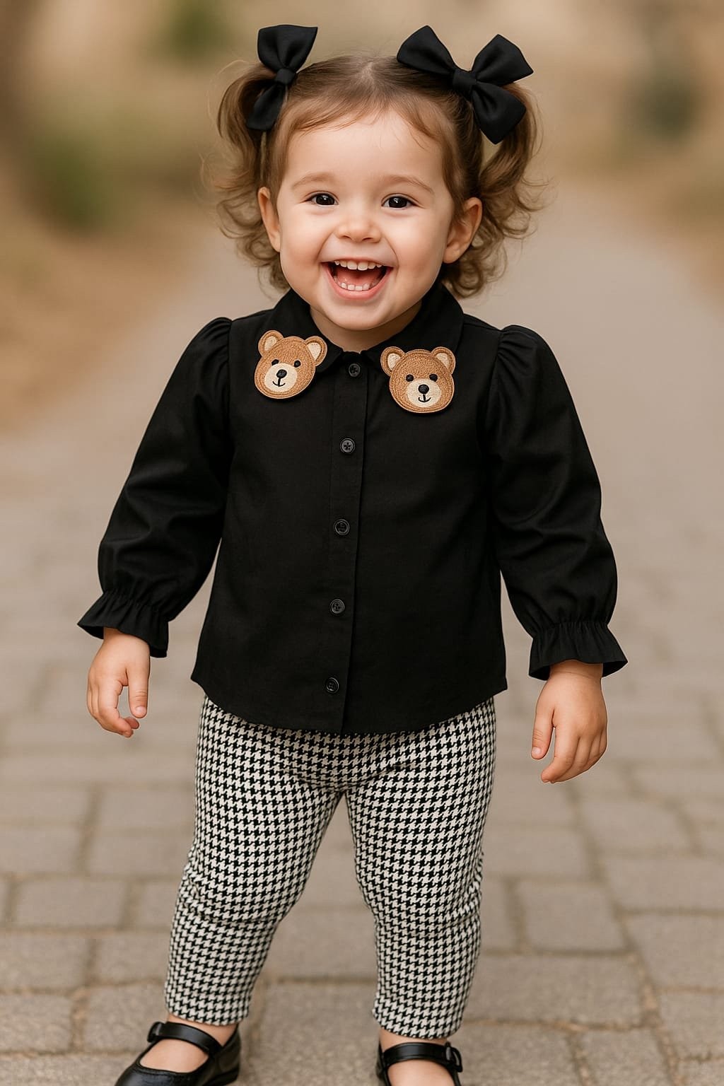 CONJUNTO BLACK URSO