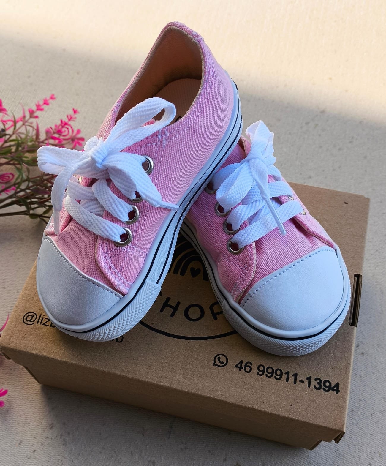 TENIS ROSA 