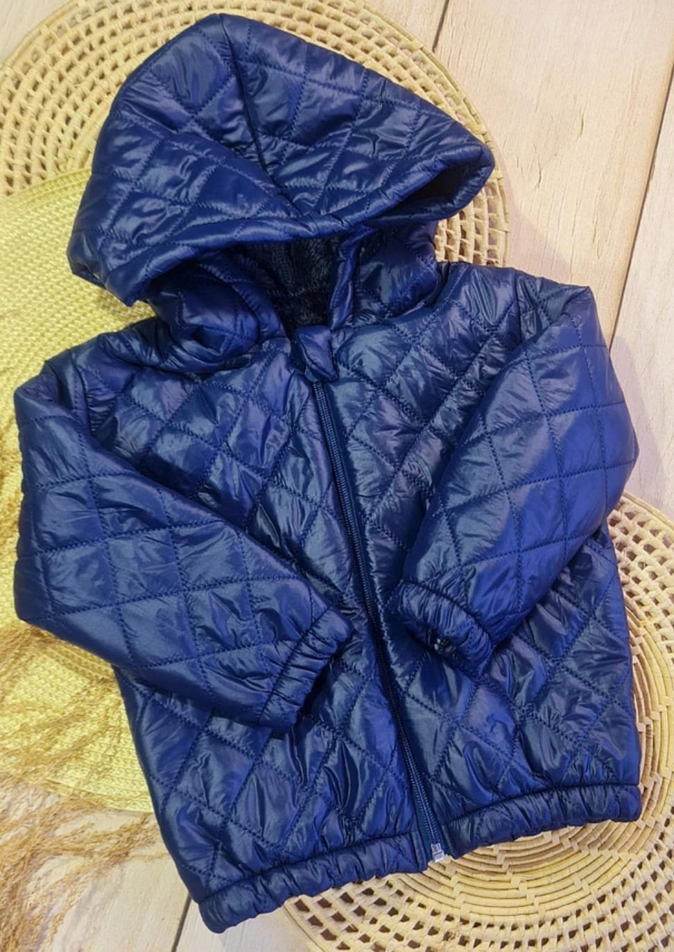 JAQUETA PUFFER AZUL MARINHO