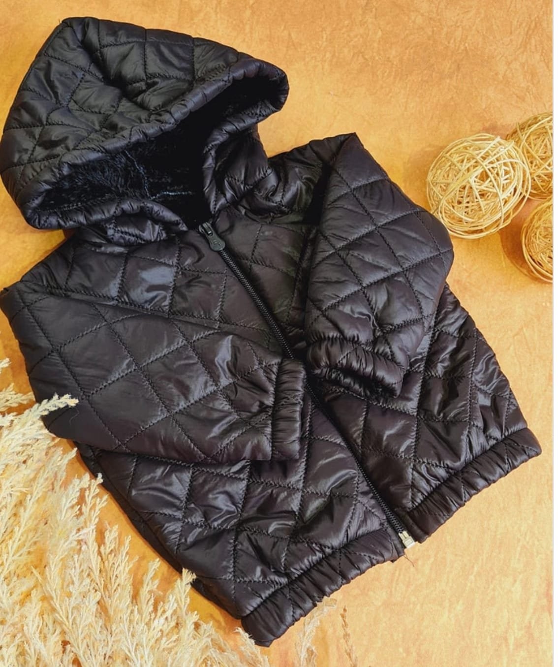 JAQUETA PUFFER PRETA