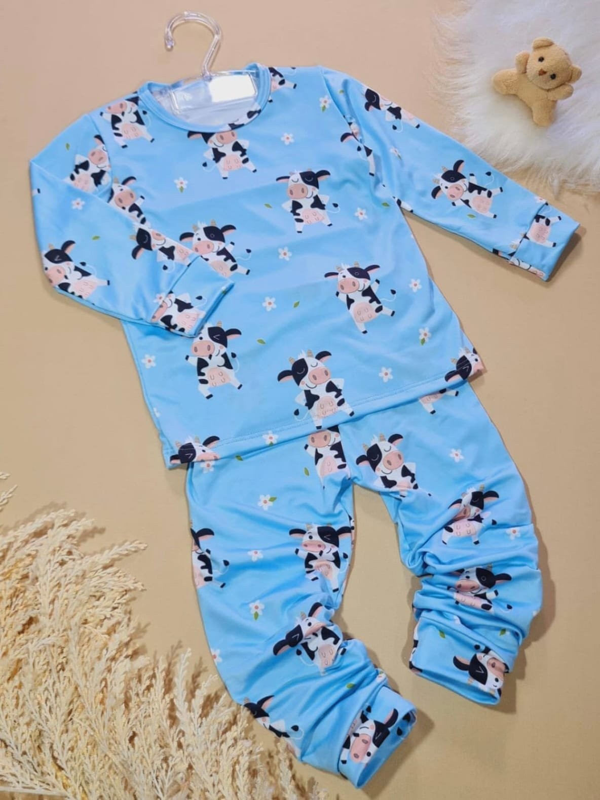 CONJUNTO TERMICO VAQUINHA AZUL