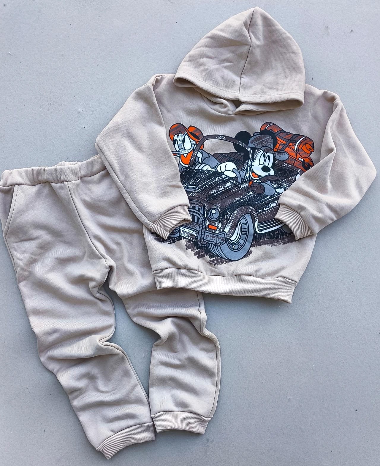 CONJUNTO MOLETOM MICKEY E DONALD