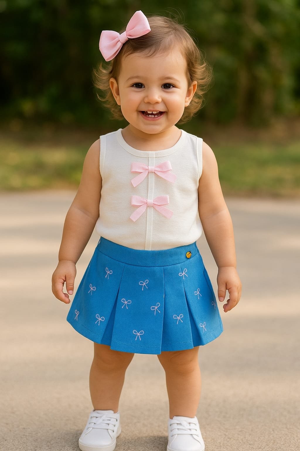 CONJUNTO LAÇO JEANS