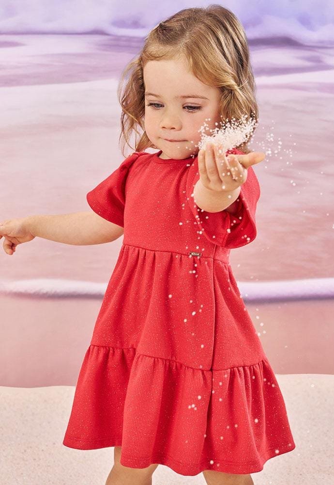 VESTIDO VERMELHO PRINCESA