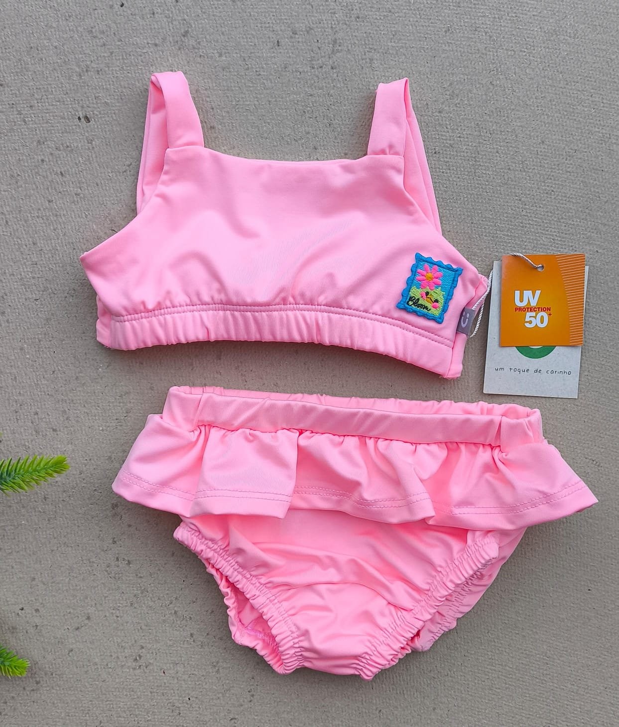 CONJUNTO BIQUINI ROSA