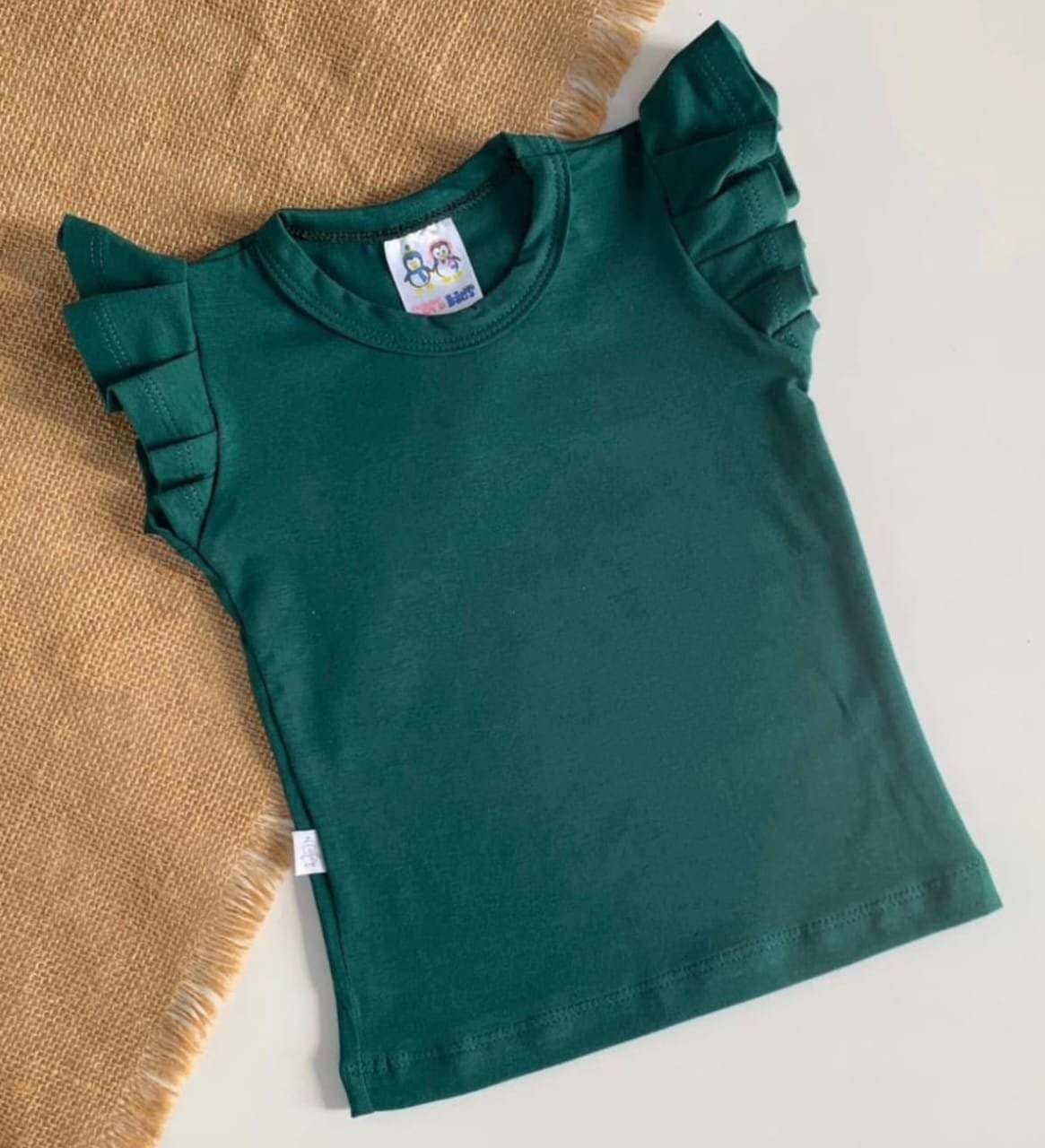 BLUSINHA FRUFRU VERDE