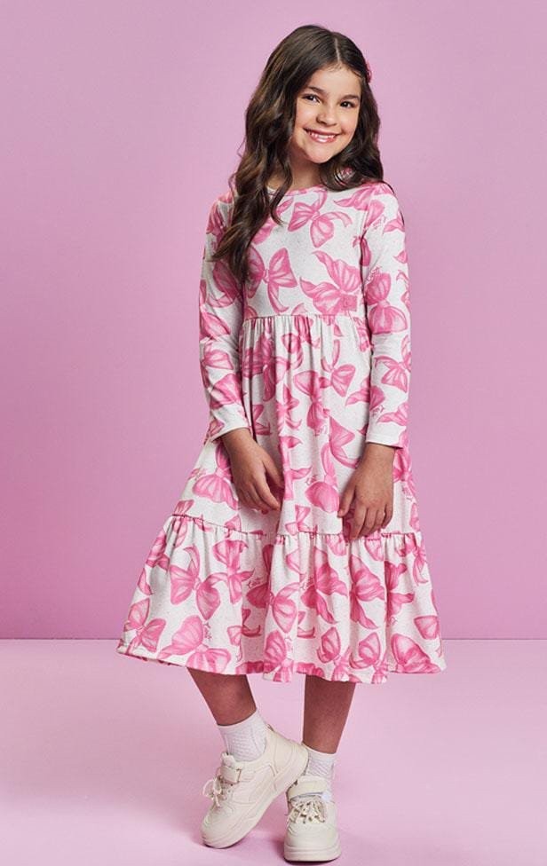 VESTIDO JARDIM DE LAÇOS