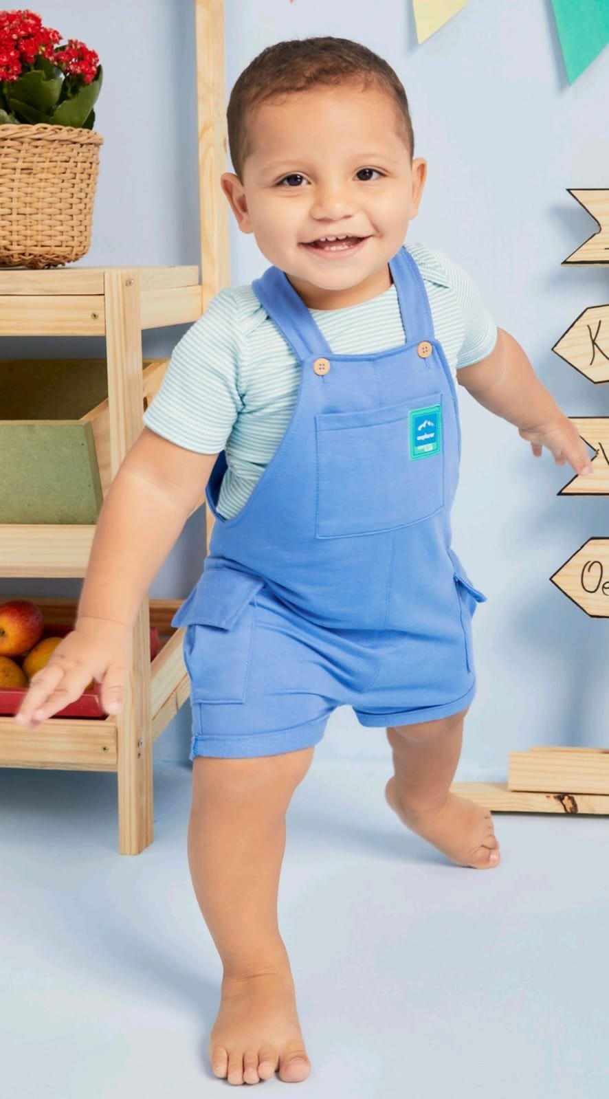 CONJUNTO JARDINEIRA CARGO