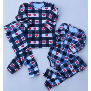 CONJUNTO TÉRMICO CORAÇÕES BLACK