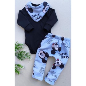 CONJUNTO MICKEY BLACK