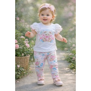 CONJUNTO URSO FLORES