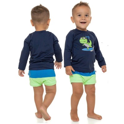 CONJUNTO DINO SURFISTA