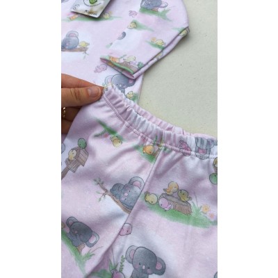 CONJUNTO ELEFANTE ROSA