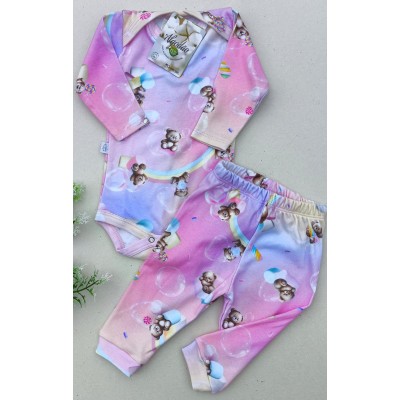 CONJUNTO URSO ARCOÍRIS 