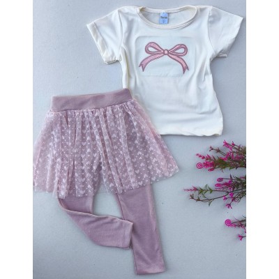 CONJUNTO LAÇO TULE