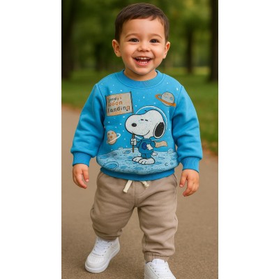 CONJUNTO SNOOPY MOLETOM PELUCIADO