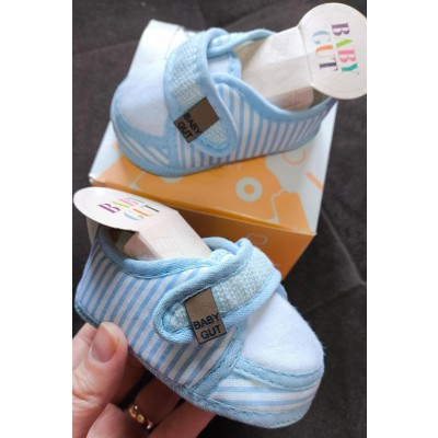 TENIS LISTRAS AZUL BEBE
