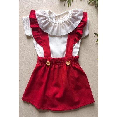 CONJUNTO SALOPETE RED