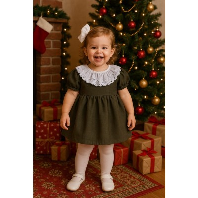 VESTIDO ELEGANCIA VERDE