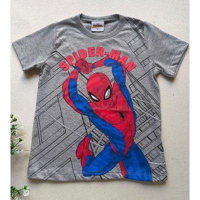 CAMISETA HOMEM ARANHA CINZA